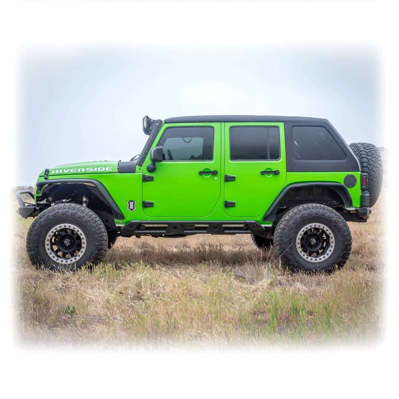 Jeep Wrangler JK Hardtop - TURN Offroad - Fastback 1 Piece - Primer White - `07-`18
